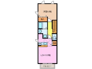 れじでんすなぎさ通り　3号館の物件間取画像